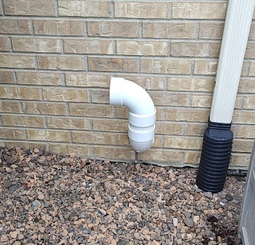 Nondirect vent high efficiency furnace with single PVC exhaust pipe